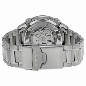 Seiko Superior Automatic Black Grey Dual Stainless Steel Men's Watch