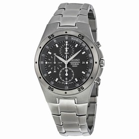 Seiko Titanium Chronograph Men's Watch SND419