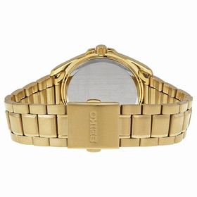 Seiko White Dial Gold-plated Men's Watch SGEG64