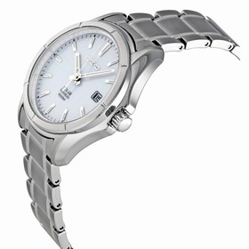 Seiko White Dial Grey Titanium Men's Watch SNE139