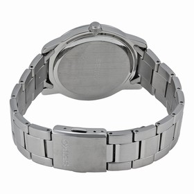 Seiko White Dial Stainless Steel Men's Watch SGEH01P1