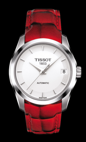 Tissot Couturier Automatic Ladies Red (T0352071601101)