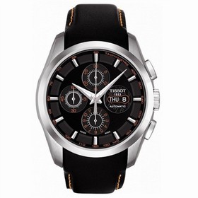 Tissot Couturier Chronograph Automatic 7750 Orange / Strap (T0356141605101)
