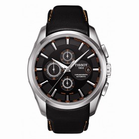 Tissot Couturier Automatic Chronograph Orange / Strap (T0356271605101)