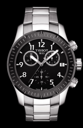 Tissot V8 Quartz Chronograph PVD Bezel (T0394172105700)