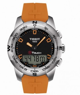 Tissot T-Touch II Orange Rubber (T0474201705101)