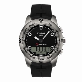 Tissot T-Touch II Black Ti Rubber (T0474204705100)
