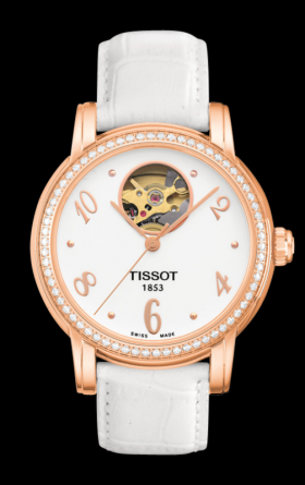 Tissot Lady Heart Rose Diamond (T0502073601701)