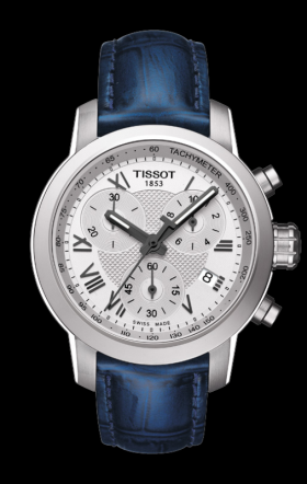 Tissot PRC 200 Quartz Chronograph Lady Roman Blue Leather (T0552171603300)