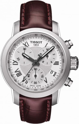 Tissot PRC 200 Quartz Chronograph Lady Roman Leather (T0552171603301)