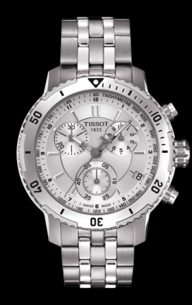 Tissot PRS 200 Quartz Chronograph Silver (T0674171103100)