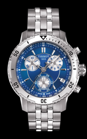 Tissot PRS 200 Quartz Chronograph Blue (T0674171104100)