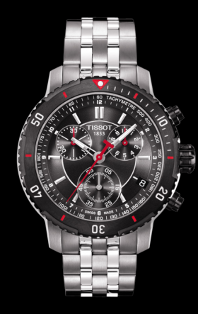Tissot PRS 200 Quartz Chronograph PVD Bezel (T0674172105100)
