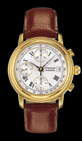 Tissot Bridgeport Automatic Chronograph Yellow Gold (T71343533)