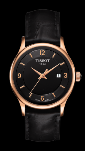 Tissot Rose Dream Quartz Ladies Steel Back Black (T9142104605700)