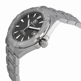 Tag Heuer Aquaracer Automatic Anthracite Guilloche Stainless Steel Men's Watch WAY2113BA0910