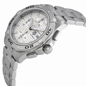 Tag Heuer Aquaracer Automatic Silver Dial Chronograph Men's Watch CAP2111.BA0833