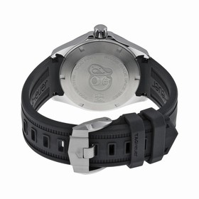 Tag Heuer Aquaracer Black Dial Black Rubber Men's Watch WAY1110.FT8021