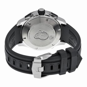 Tag Heuer Aquaracer Black Dial Chronograph Stainless Steel Black Rubber Men's Watch CAK2111FT8019