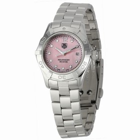 Tag Heuer Aquaracer Diamond MOP Ladies Watch WAF141A.BA0824