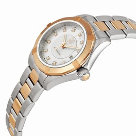 Tag Heuer Aquaracer Mother of Pearl Dial 18kt Rose gold and Stainless Steel Ladies Watch WAP1451BD0837