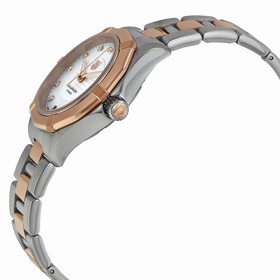 Tag Heuer Aquaracer Mother of Pearl Dial Stainless Steel and 18kt Rose Gold Ladies Watch WAP2351BD0838