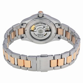 Tag Heuer Aquaracer Mother of Pearl Dial Stainless Steel and 18kt Rose Gold Ladies Watch WAP2351BD0838