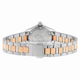 Tag Heuer Aquaracer Mother of Pearl Dial Steel and 18kt Rose Gold Ladies Watch WAP1452.BD0837