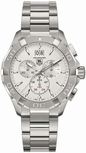 Tag Heuer Aquaracer Silver Dial Chronograph Men's Watch CAY1111.BA0925