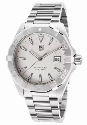 Tag Heuer Aquaracer Silver Dial Stainless Steel Men's Watch WAY1111.BA0928