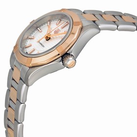 Tag Heuer Aquaracer White Dial 18kt Rose Gold Stainless Steel Ladies Watch WAP1450BD0837