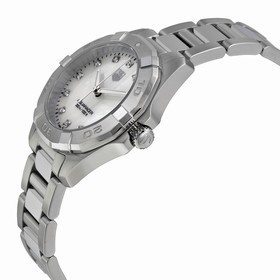 Tag Heuer Aquaracer White Mother of Pearl Dial Steel Ladies Watch WAY1313.BA0915