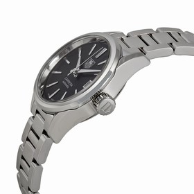 Tag Heuer Carrera Automatic Black Dial Stainless Steel Ladies Watch WAR2410BA0770