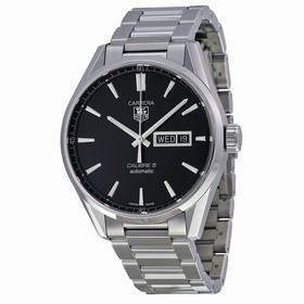 Tag Heuer Carrera Automatic Black Dial Stainless Steel Men's Watch WAR201ABA0723