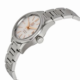 Tag Heuer Carrera Automatic Silver Dial Stainless Steel Ladies Watch WAR2412BA0776