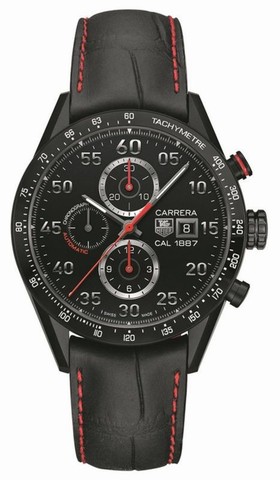 Tag Heuer Carrera Black Dial Chronograph Automatic Men's Watch CV2A81.FC6237