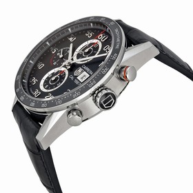 Tag Heuer Carrera Calibre 1887 Automatic Chronograph Black Dial Stainless Steel Men's Watch CAR2A10FC6235