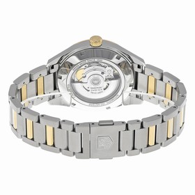 Tag Heuer Carrera Calibre 5 Anthracite Dial Stainless Steel Yellow Gold Men's Watch WAR215CBD0783