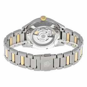 Tag Heuer Carrera Calibre 5 Gold Dial Stainless Steel Yellow Gold Men's Watch WAR215ABD0783