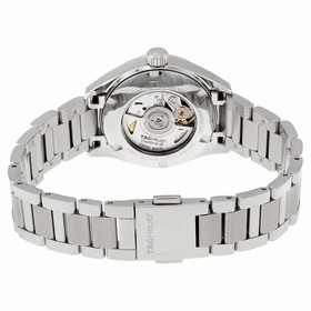 Tag Heuer Carrera Calibre 9 Burgundy Dial Stainless Steel Automatic Ladies Watch WAR2417.BA0776