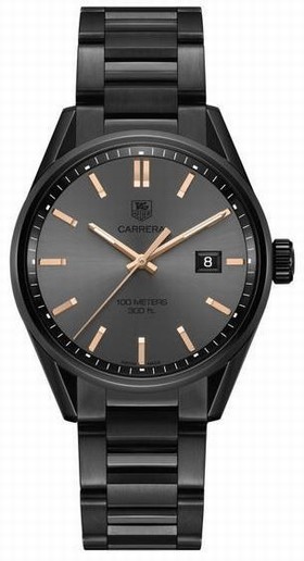 Tag Heuer Carrera Cara Delevingne Anthracite Dial Titanium Ladies Watch WAR101A.BA0728