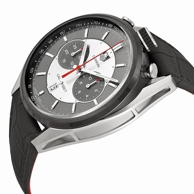 Tag Heuer Carrera Jack Heuer Edition Automatic Chronograph Silver & Grey Dial Men's Watch CAR2C11FC6327