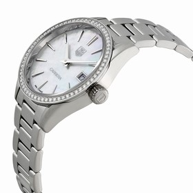 TAG Heuer Carrera Mother of Pearl Dial Stainless Steel Ladies Watch WAR1315BA0773