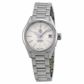 Tag Heuer Carrera Mother of Pearl Dial Stainless Steel Ladies Watch WAR2416BA0770
