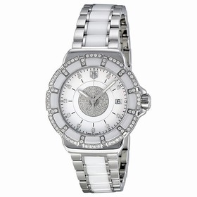 Tag Heuer F1 Steel and Ceramic Ladies Watch WAH121D.BA0861