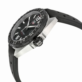 Tag Heuer Formula 1 Black Dial Black Leather Men's Watch WAZ1110.FT8023