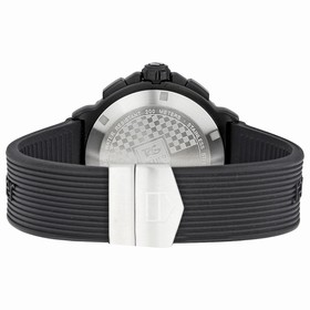 Tag Heuer Formula 1 Black Dial Black Rubber Men's Watch CAU1114.FT6024