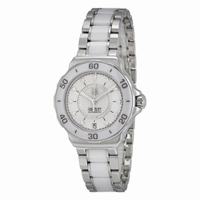 Tag Heuer Formula 1 Diamond Accented White Ceramic Ladies Watch WAU2211BA0861