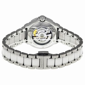 Tag Heuer Formula 1 Diamond Automatic Steel and White Ceramic Ladies Watch WAU2213.BA0861