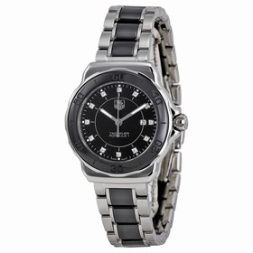 Tag Heuer Formula 1 Diamond Black Dial Steel Ladies Watch WAH1314.BA0867